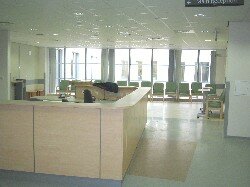 Main Reception area - Paris heart centre